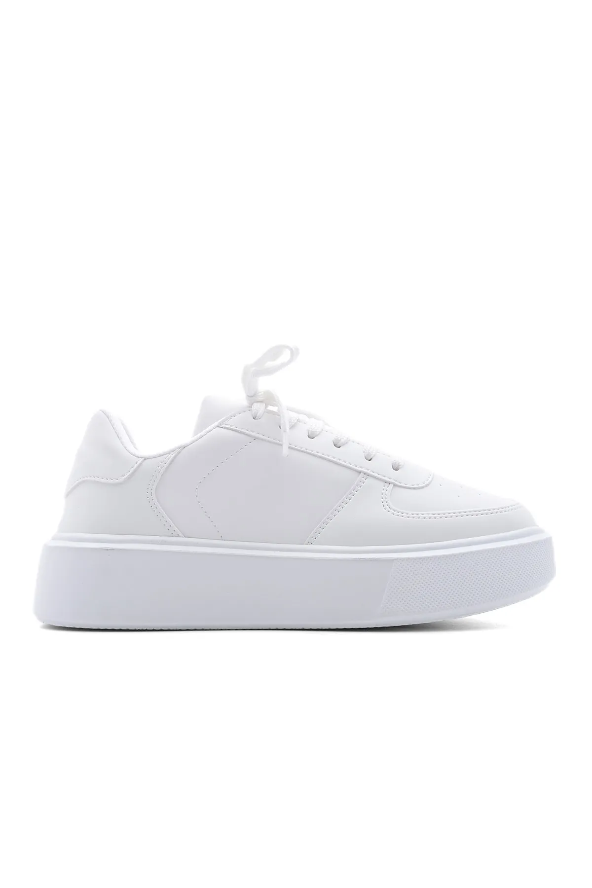 Marjin  Damen Sneaker High Sole Schnürsportschuhe Azin weiß