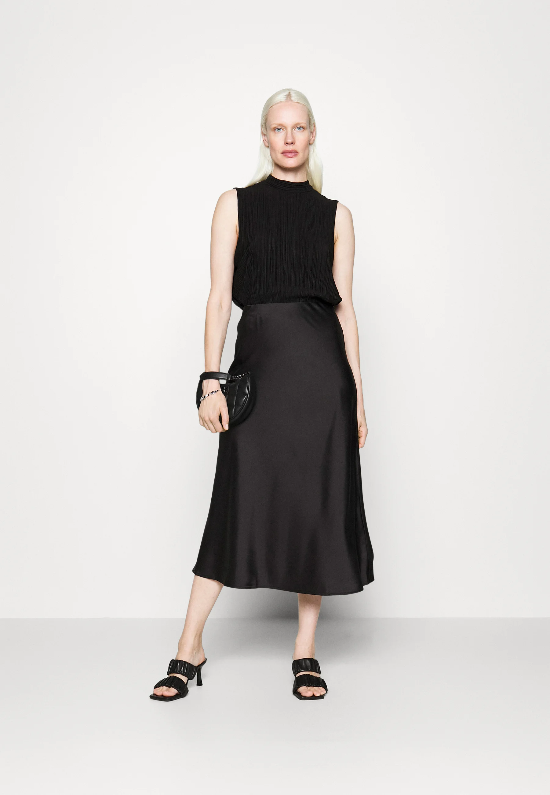 YAS Tall YASPELLA MIDI SKIRT - Falda campana