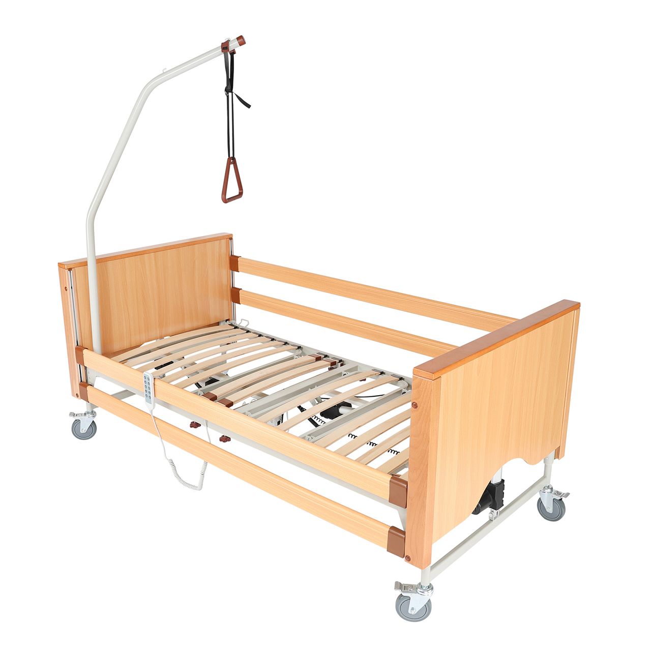 ANTAR REHABILITATIONSBETT Pflegebett Elektrisches Krankenbett mit abgedeckten Aktuatoren