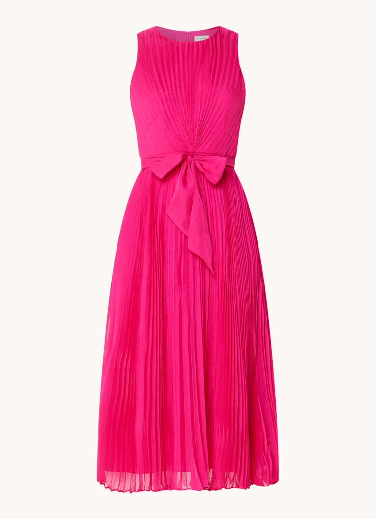 Vestido midi Phase Eight Simara con cinturón plisado
