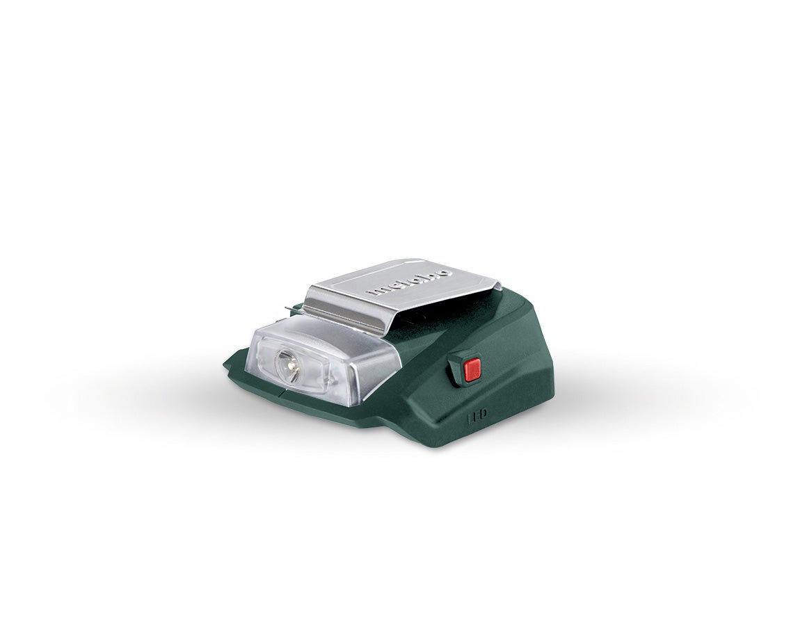 Metabo 18,0 V USB-Power-Adapter mit Lampe