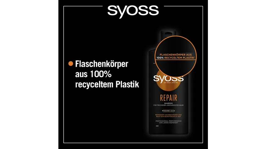 syoss Shampoo Repair 440 ml 440 ml