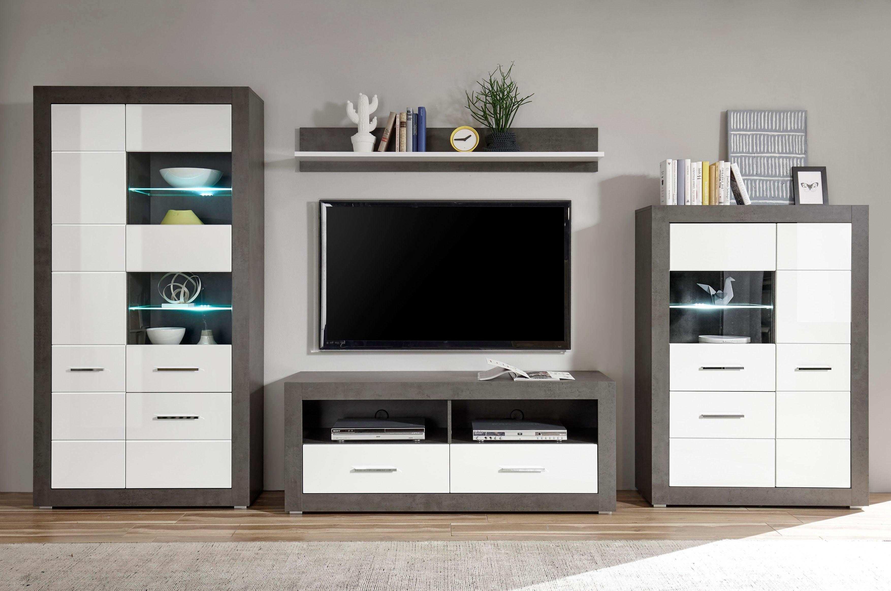 INOSIGN Wohnwand Etero, (Set, 4-St)