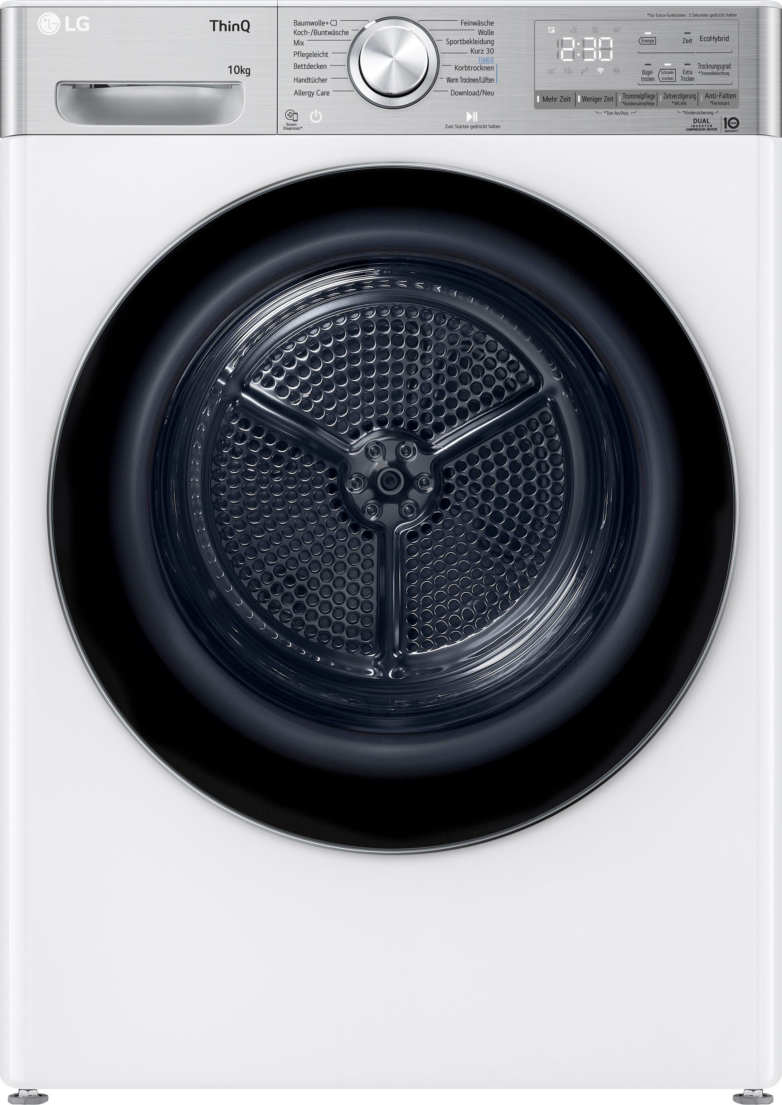 LG Wärmepumpentrockner Vivace V9A2XT, 10 kg