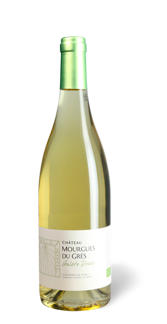 Rhône Château Mourgues du Grès Galets Dorés Costières de Nîmes  2020  75 cl - Blanc