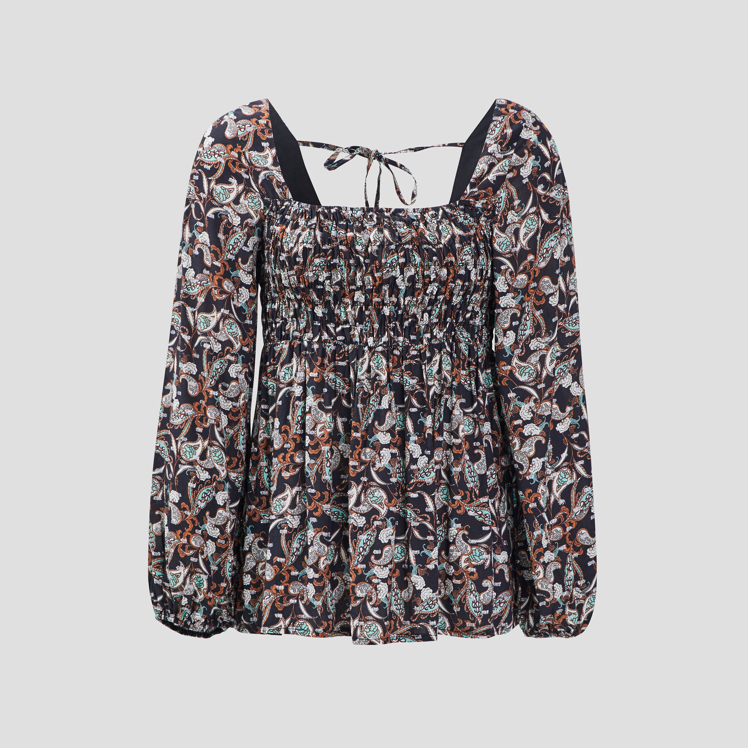 Blouse manches longues noir femme | Cache Cache