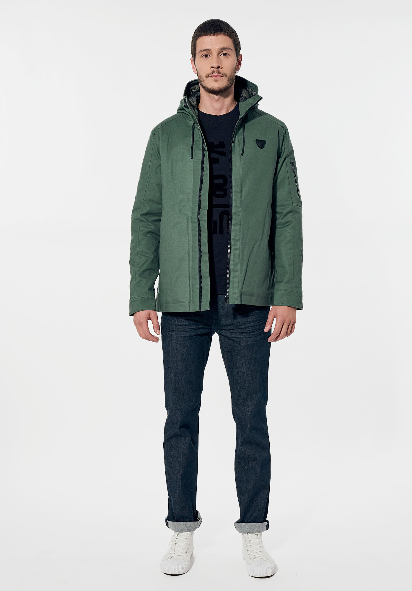 PERA   Veste kaki Homme