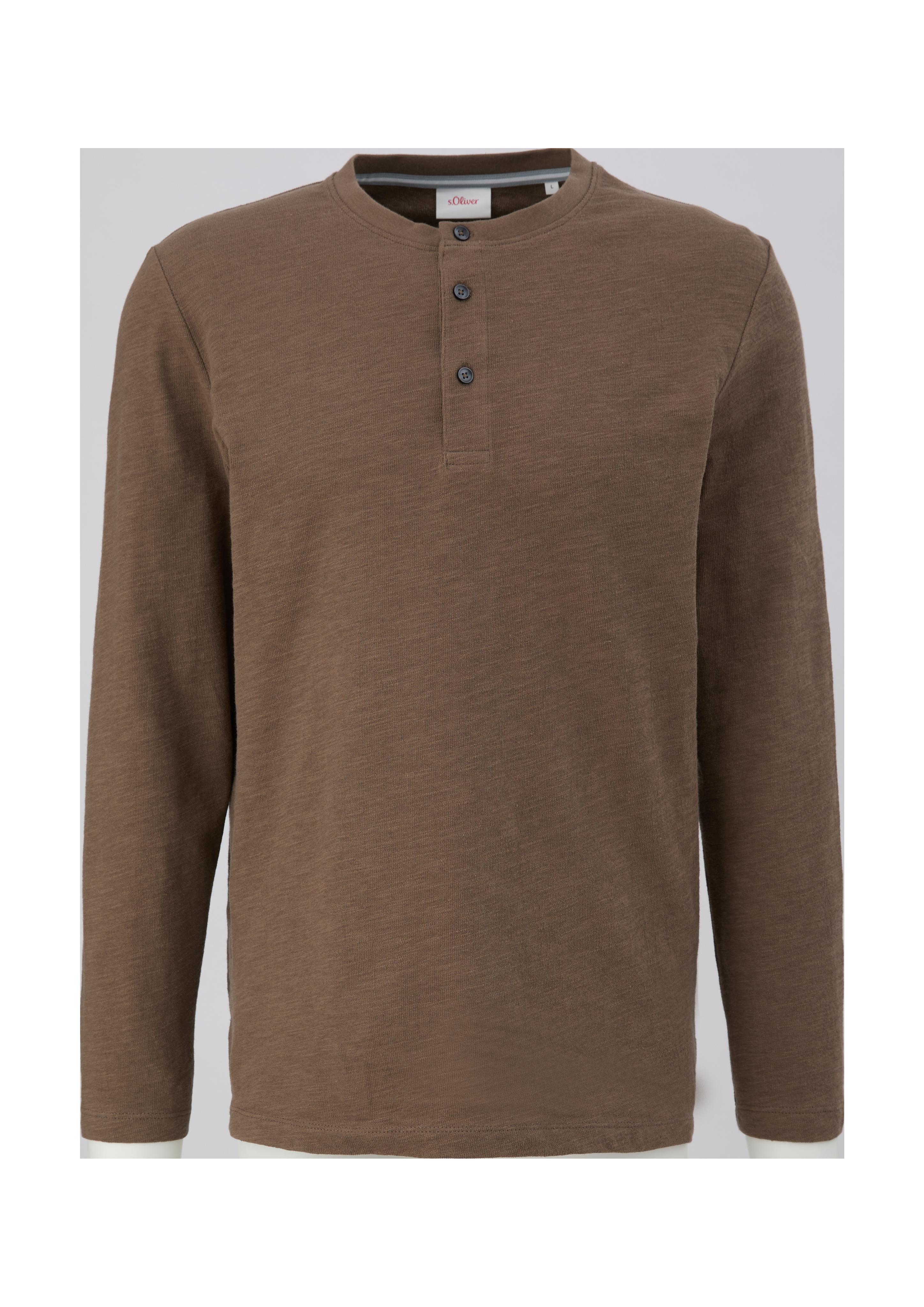 Sweater mit Henleyausschnitt  2125693-8613