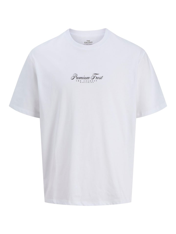 JACK & JONES PLUS T-shirt in Bright White 1 günstig kaufen