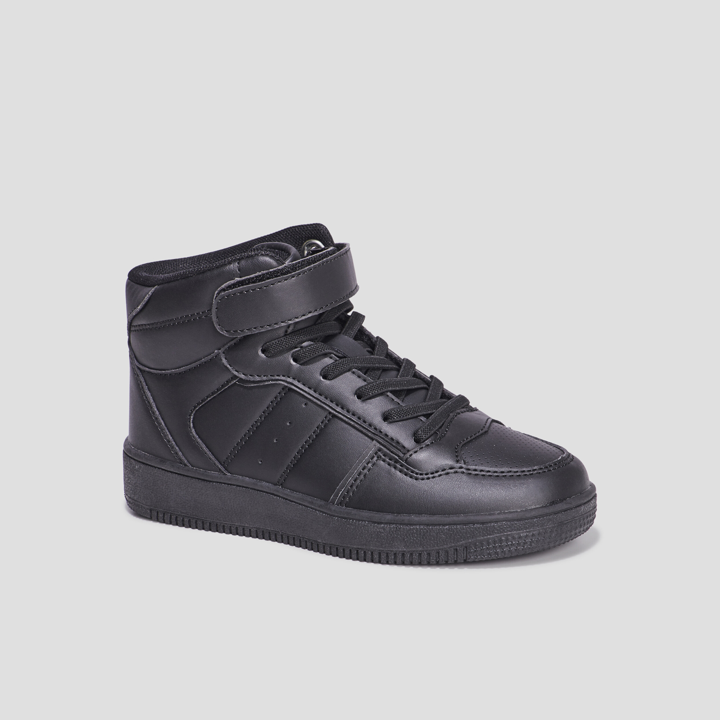 Baskets montantes Creeks Ktempete noir garçon | La Halle