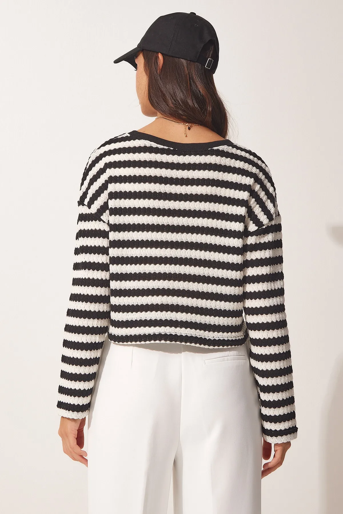 Happiness İstanbul  Pullover - Schwarz - Regular Fit