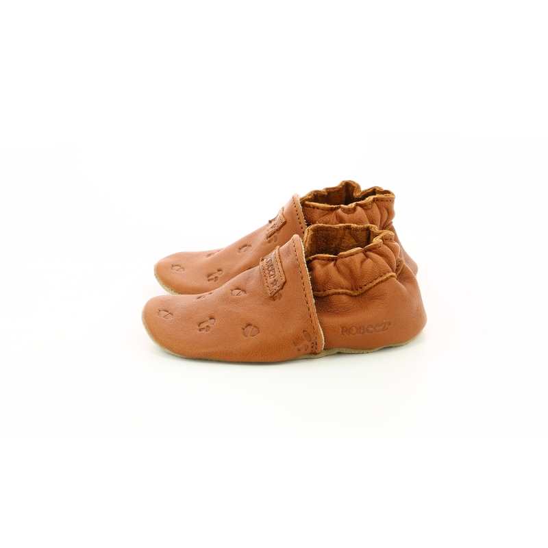 Chaussons cuir tannage vegetal Mywood