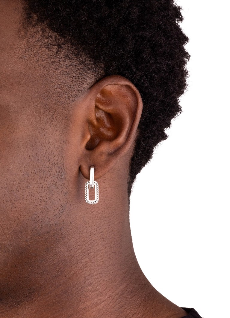 Buddha to Buddha Barbara Link silver stud earrings