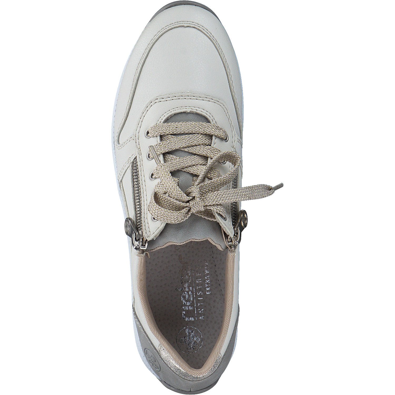 Rieker N1100, Schnürschuhe, Damen, Weiß