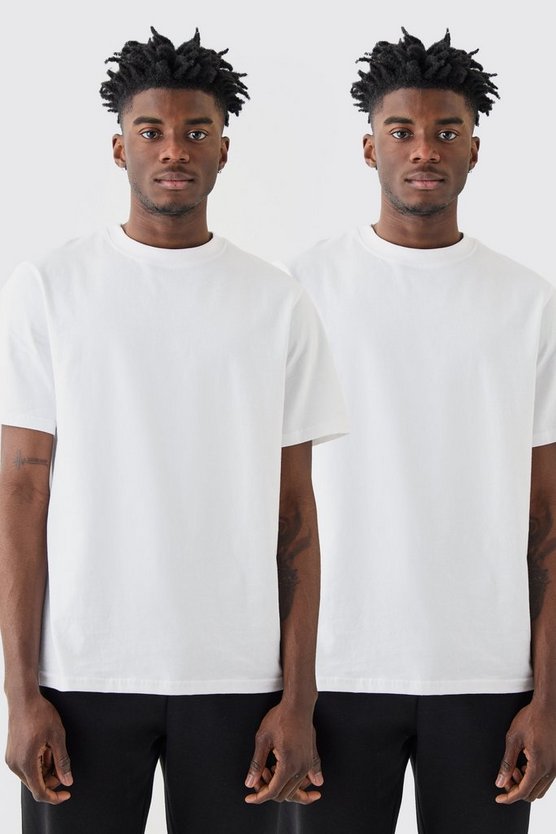 2er-Pack Basic T-Shirt