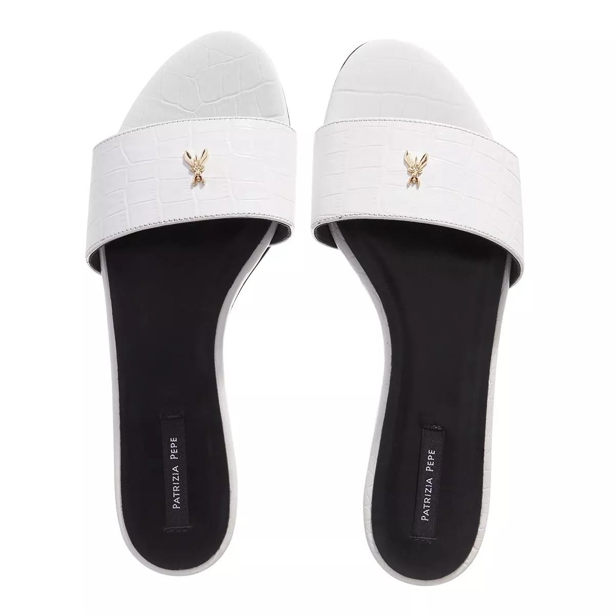 PATRIZIA PEPE WOMEN Komfort Sandalen weiss Slide