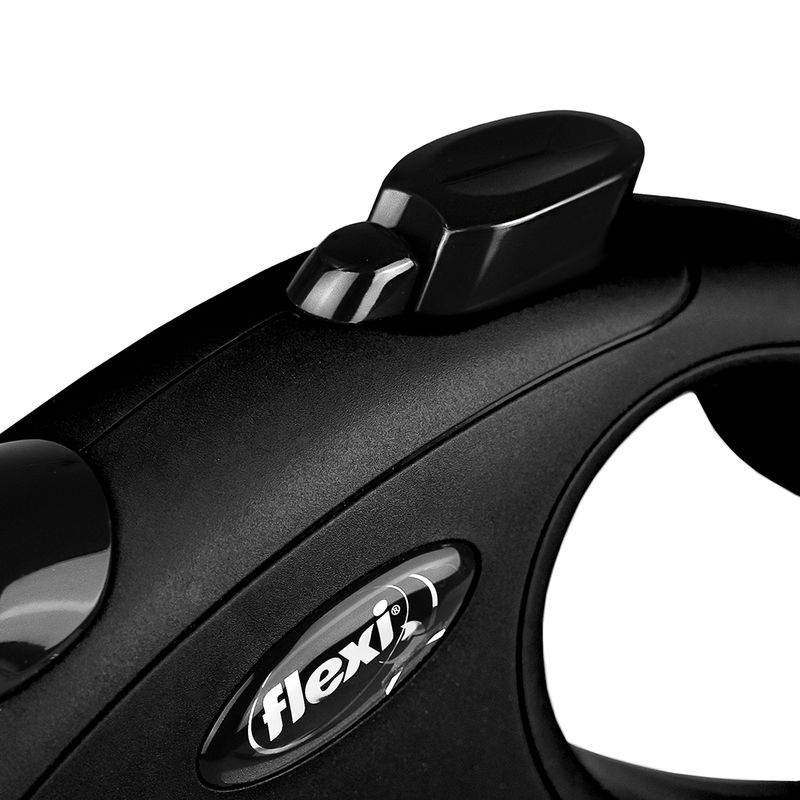flexi New Classic Gurt-Leine L - schwarz zu TOP-Preisen | bitiba