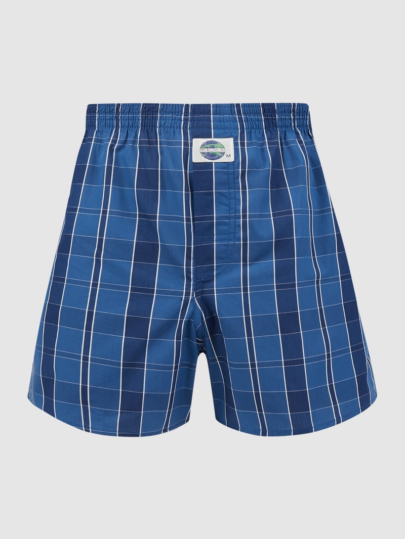 Boxershorts aus Baumwolle in dunkelblau