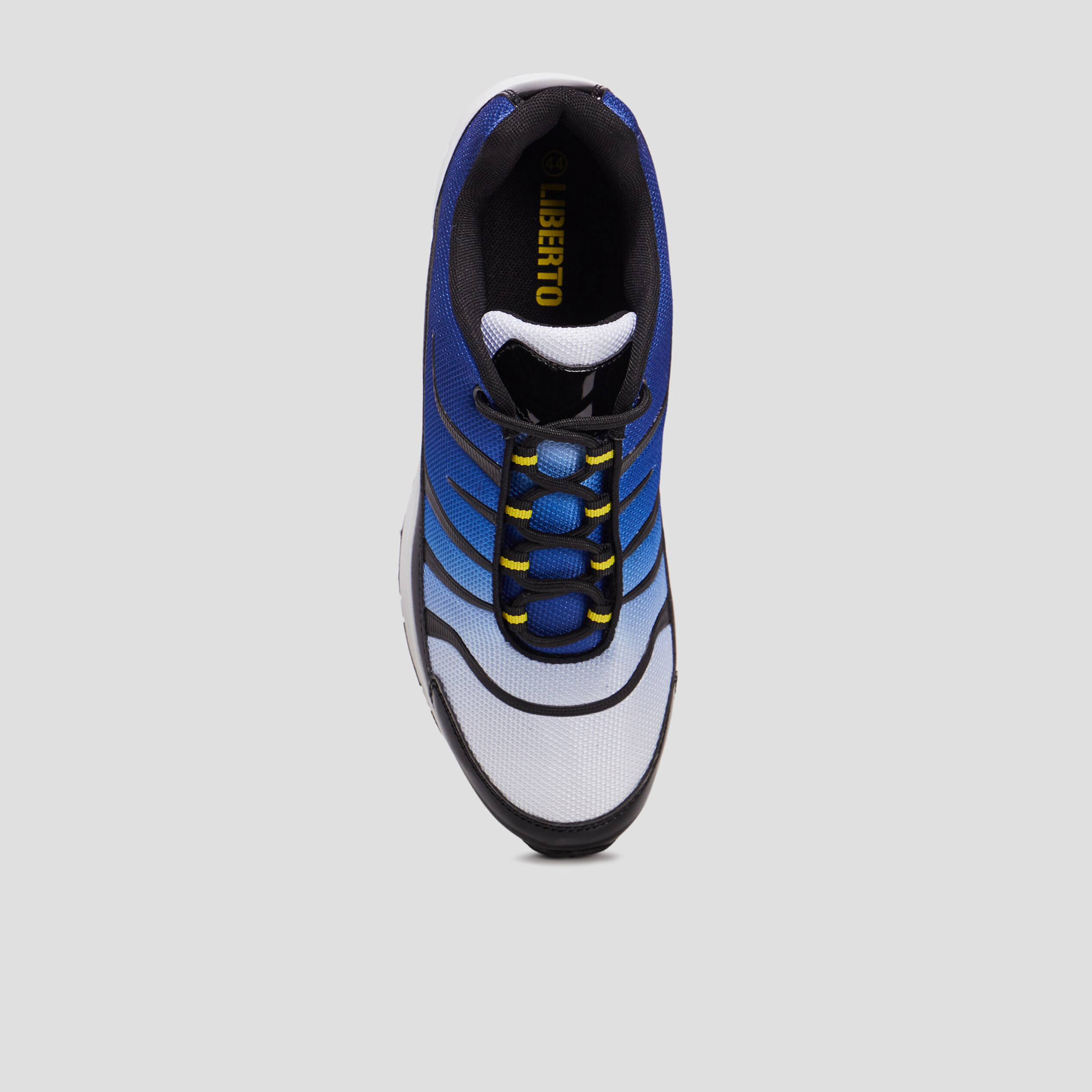 Baskets running à lacets Liberto multicolore homme | La Halle