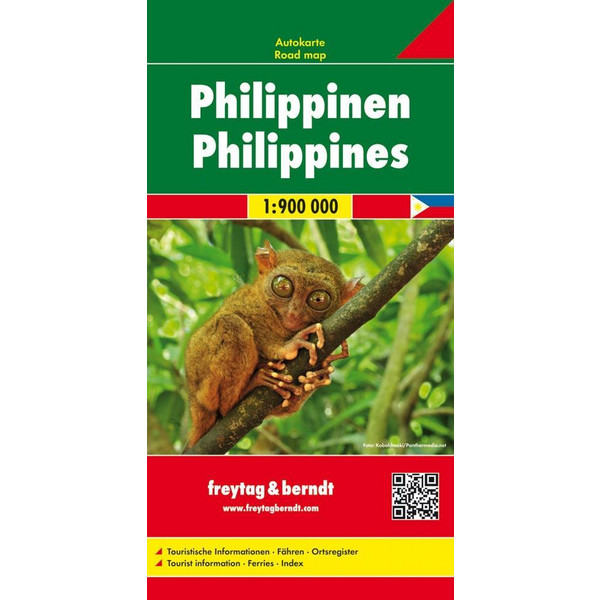 Philippinen, Autokarte 1:900.000 - Straßenkarte