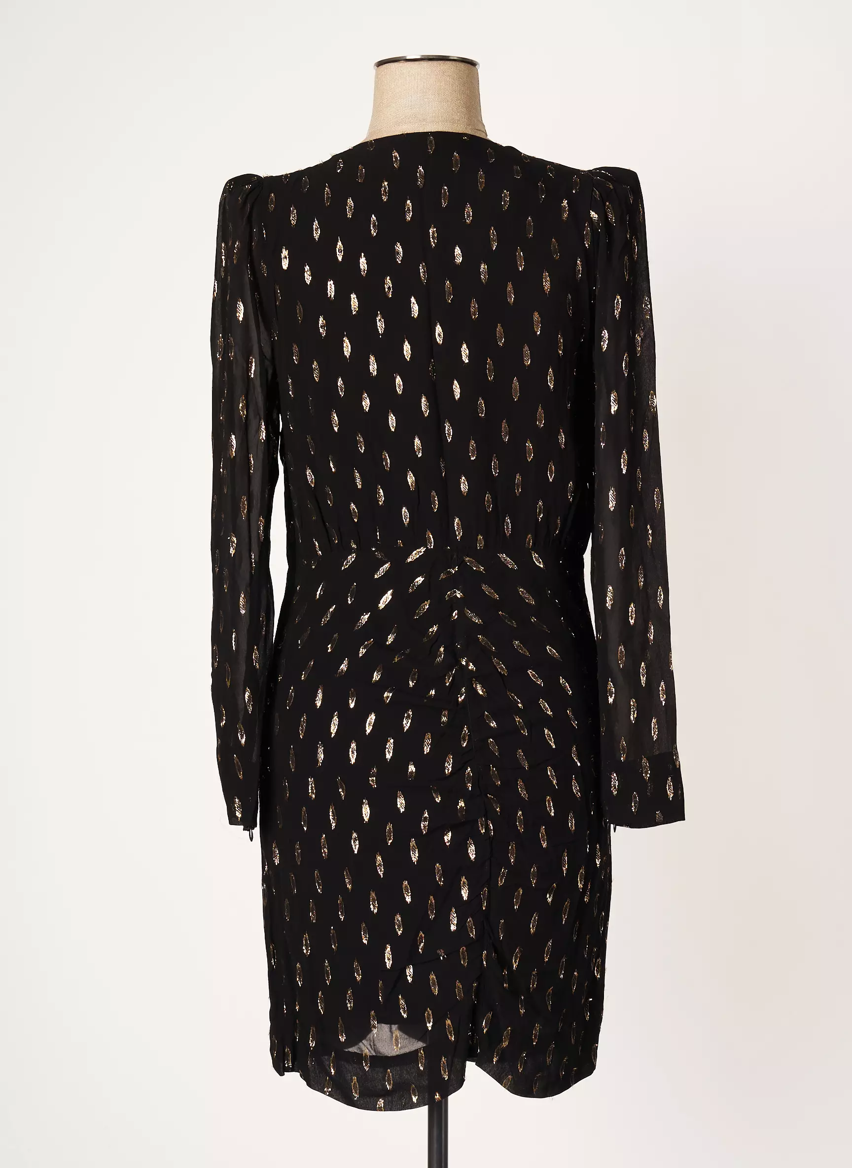 Second Female Robes Mi Longues Femme couleur noir