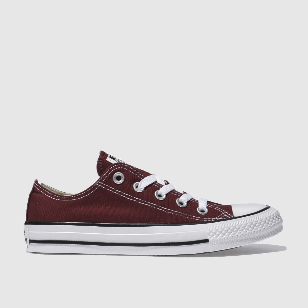 Bordó Converse All Star Ox cipők