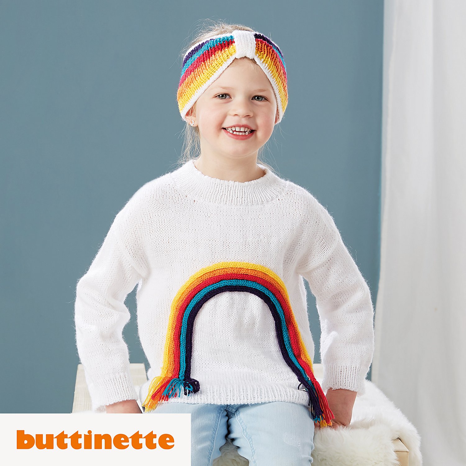 Strickanleitung – Mädchenpullover aus Woll Butt Versailles