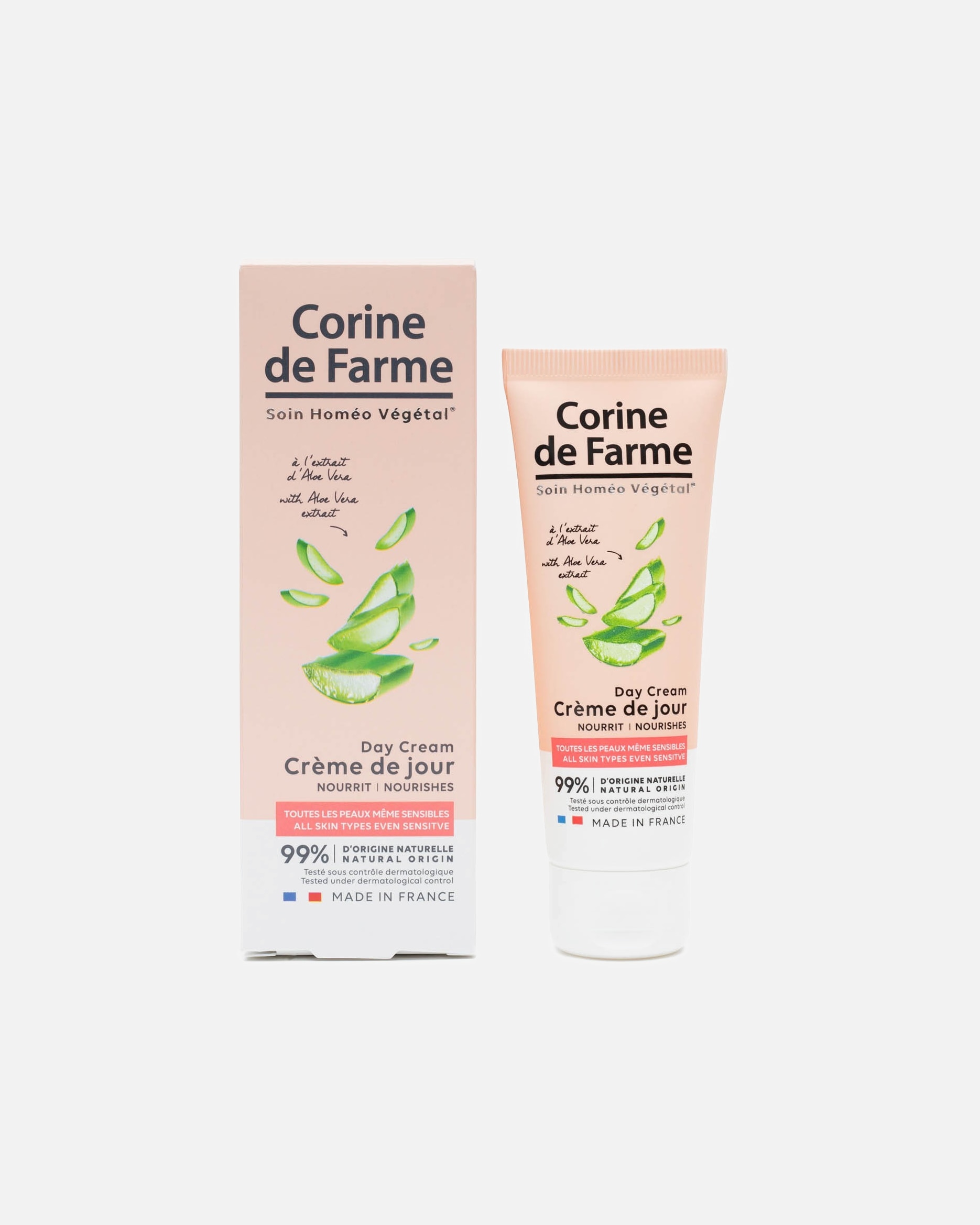 CORINE DE FARME Day Cream with Aloe Vera Extract