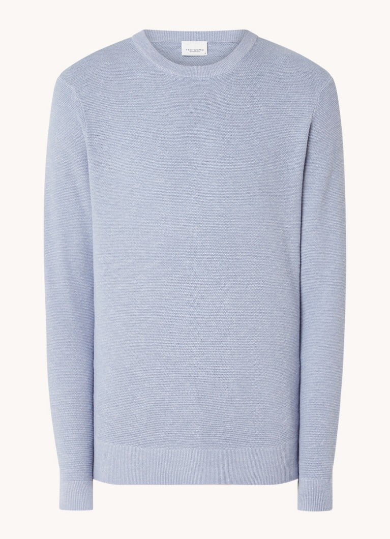 Maglione girocollo Profuomo in maglia fine