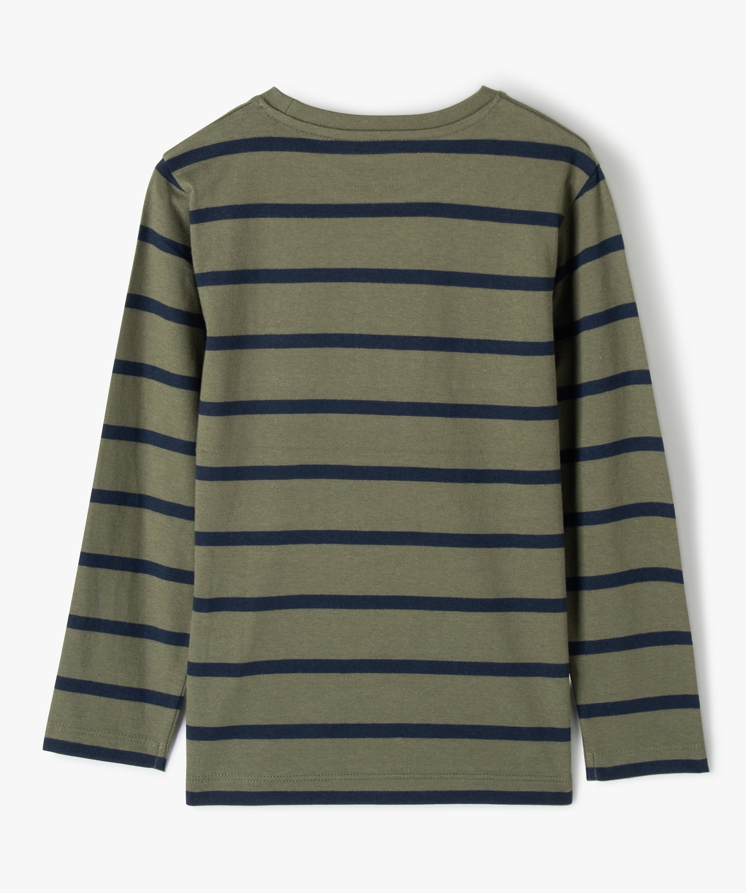 Tee-shirt Garçon rayé à manches longues raye | GEMO