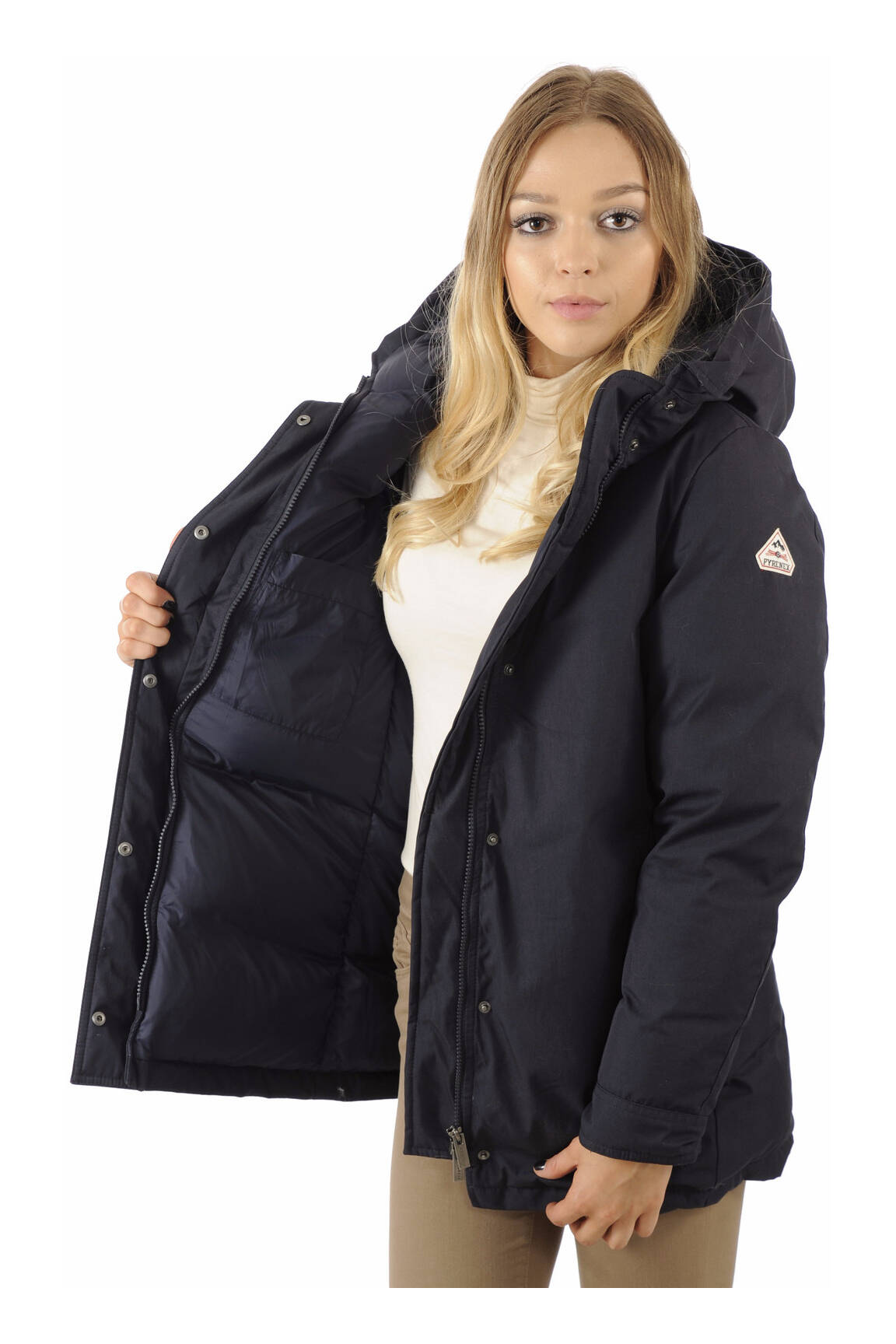 Pyrenex Parkas Femme couleur bleu