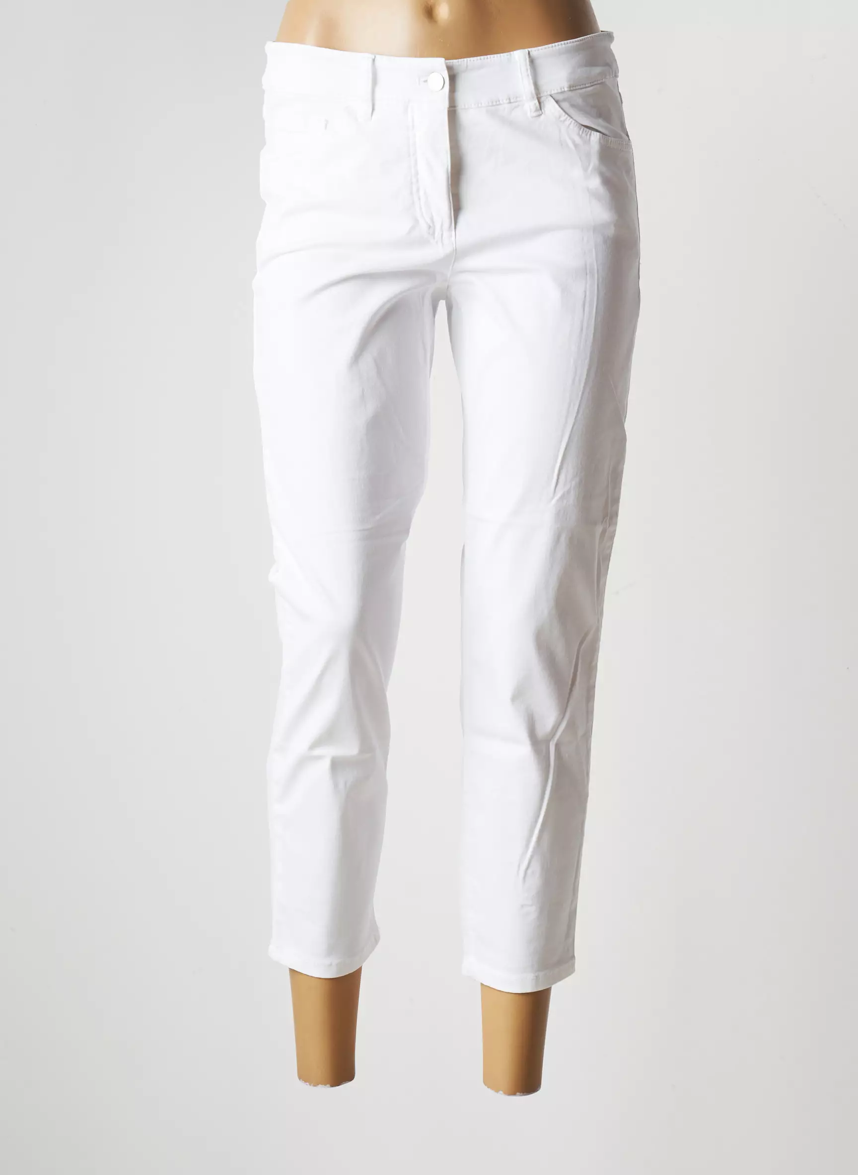 Gerry Weber Pantalon7 8 Femme couleur blanc