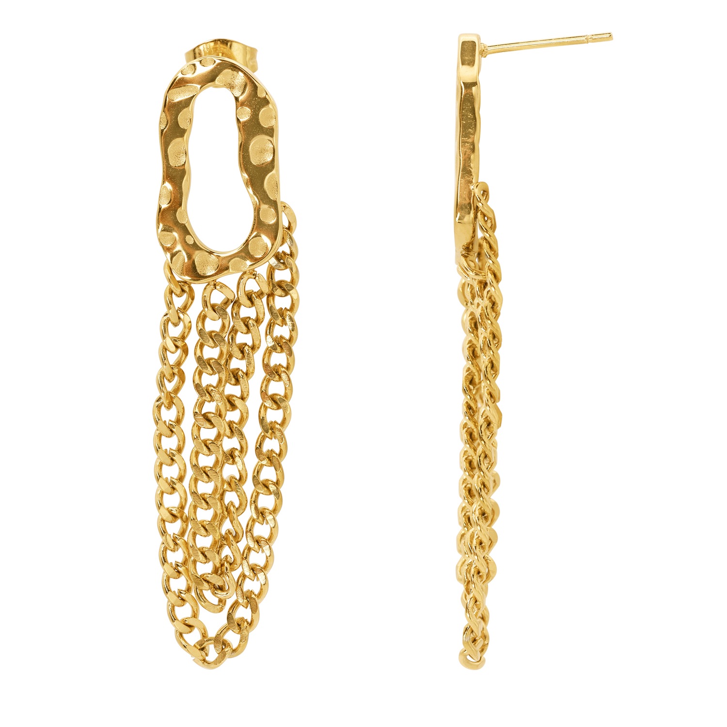Heideman Vera Gold Color Earrings