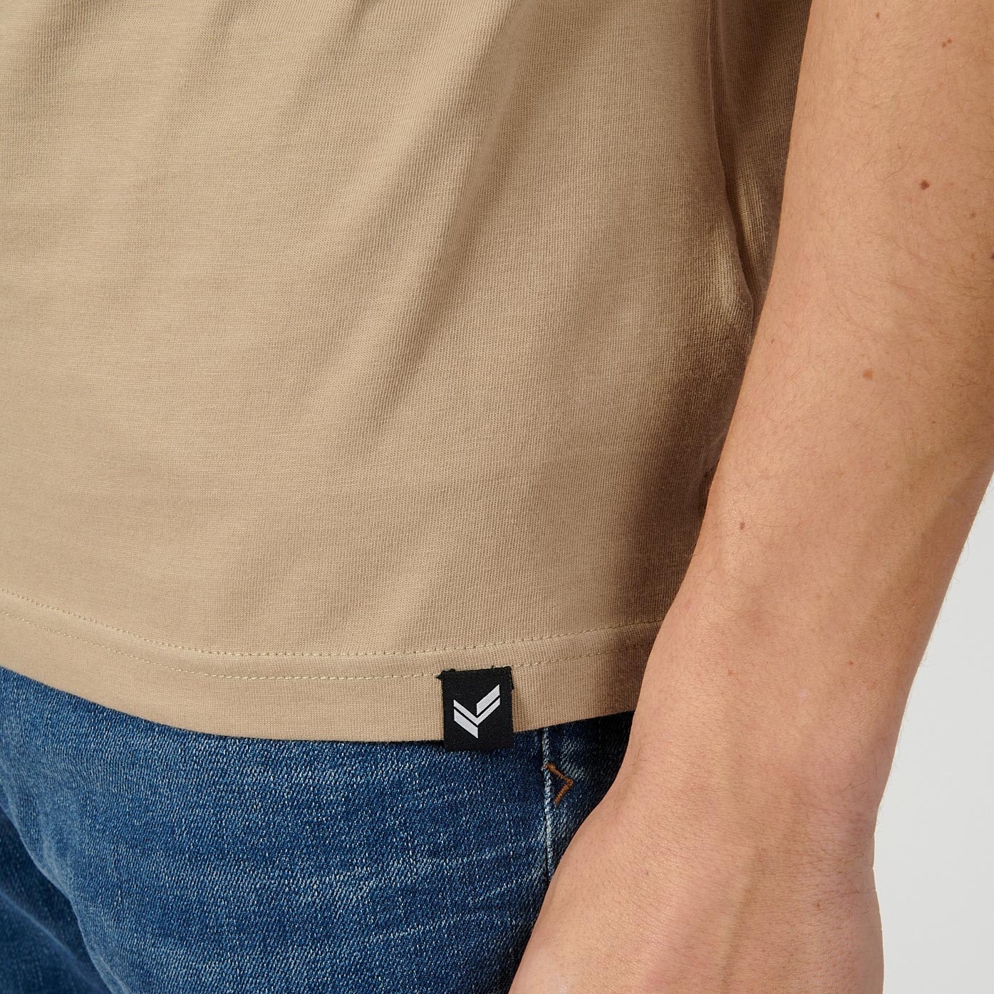 CHUN   Polo beige Homme en 100% coton