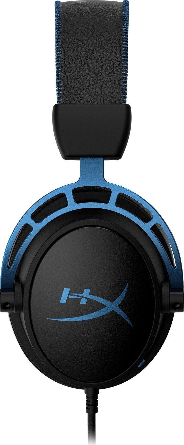 HyperX Cloud Alpha S Gaming-Headset (Mikrofon abnehmbar, Noise-Cancelling)