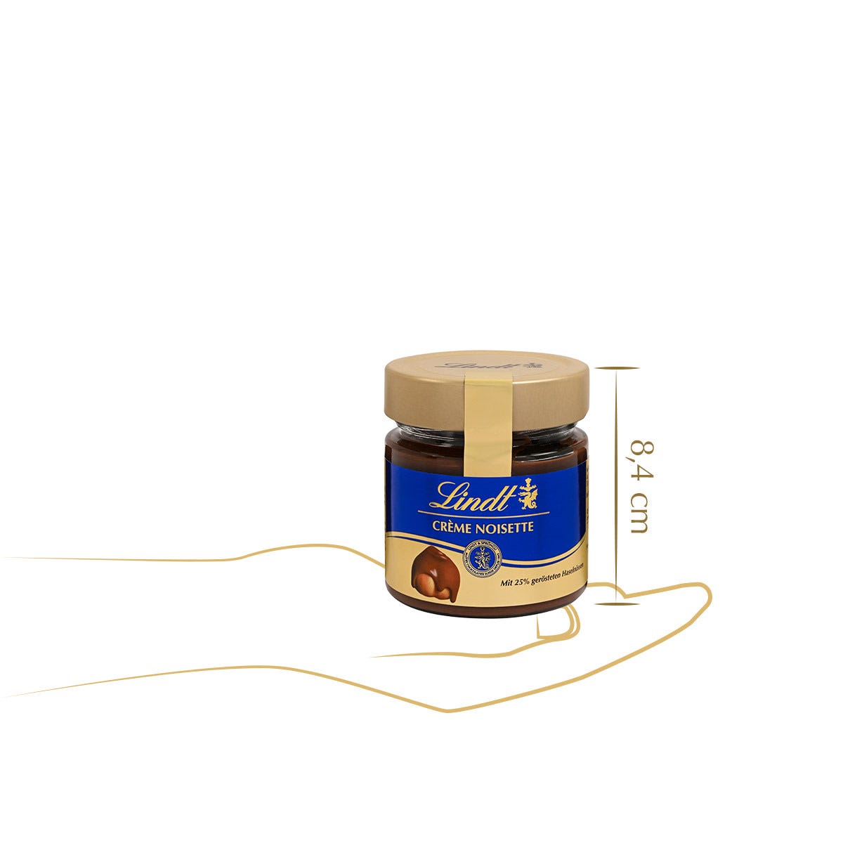 Haselnusscreme 25%, 220g