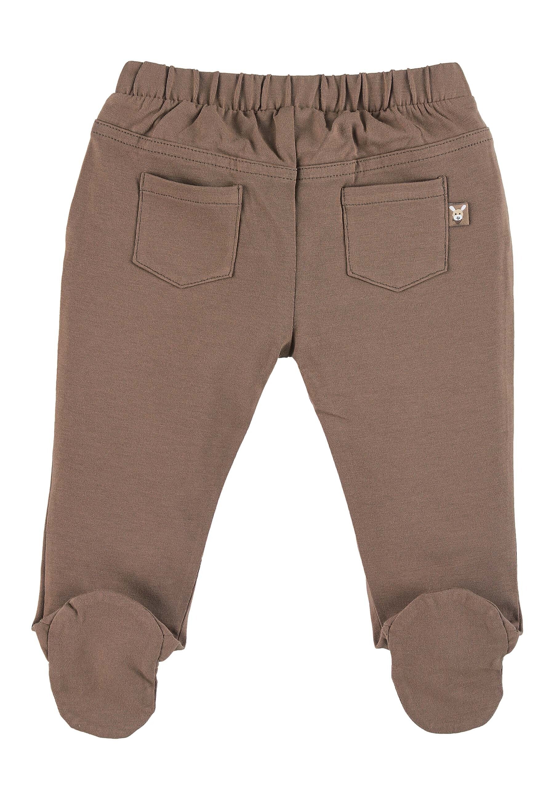 GOTS Set Langarm-Shirt u. Hose Esel Emmi, Jersey