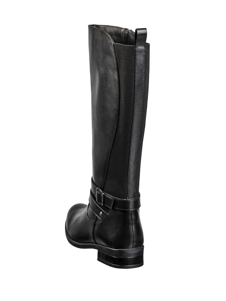 sheego Weitschaftstiefel in schwarz günstig kaufen