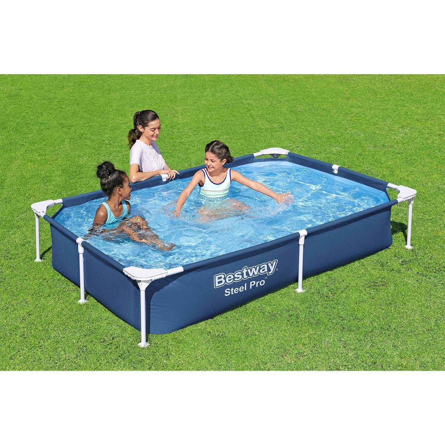 Bestway Steel Pro 221 x 150 Rahmen Pool