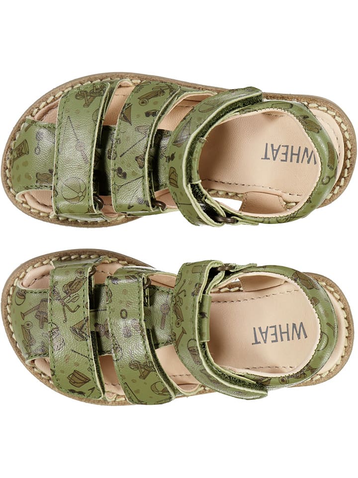 Wheat Leder-Halbsandalen 
