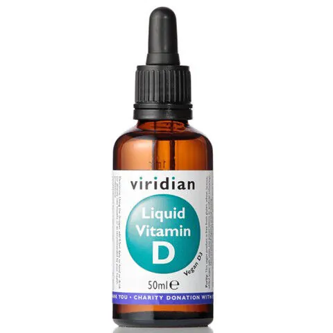 Viridian Vitamin D3 2000 IU veganske kapi