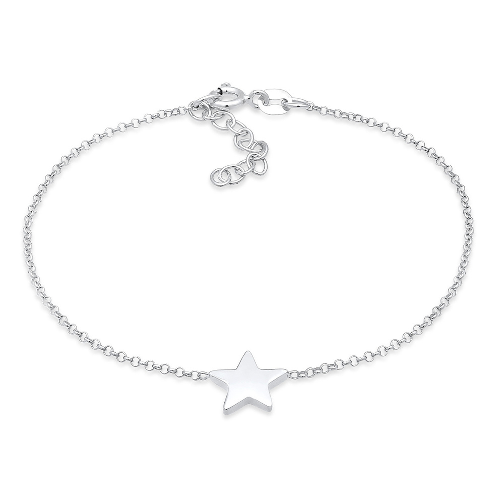 Elli Elli Bracelet Femmes pendentif étoile Astro Filigrane en argent sterling 925 Bracelet