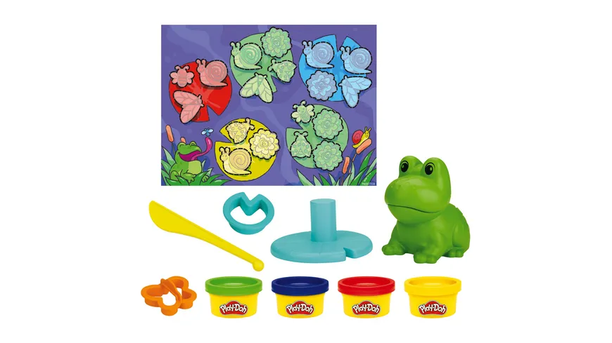 Hasbro - Play-Doh Farbi, der Frosch
