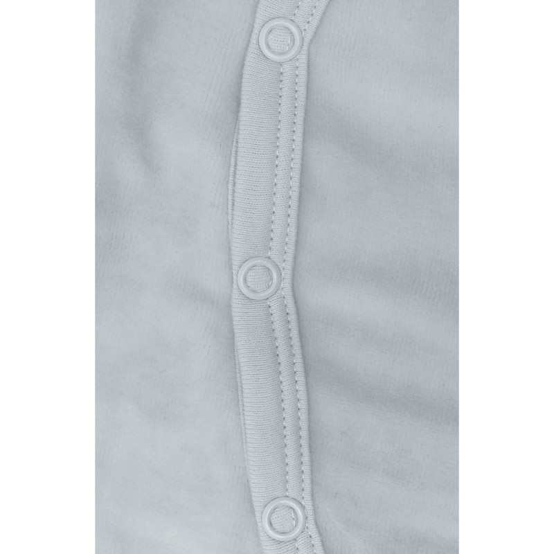 Pyjama bébé en Coton Bio à motifs plumes blanches