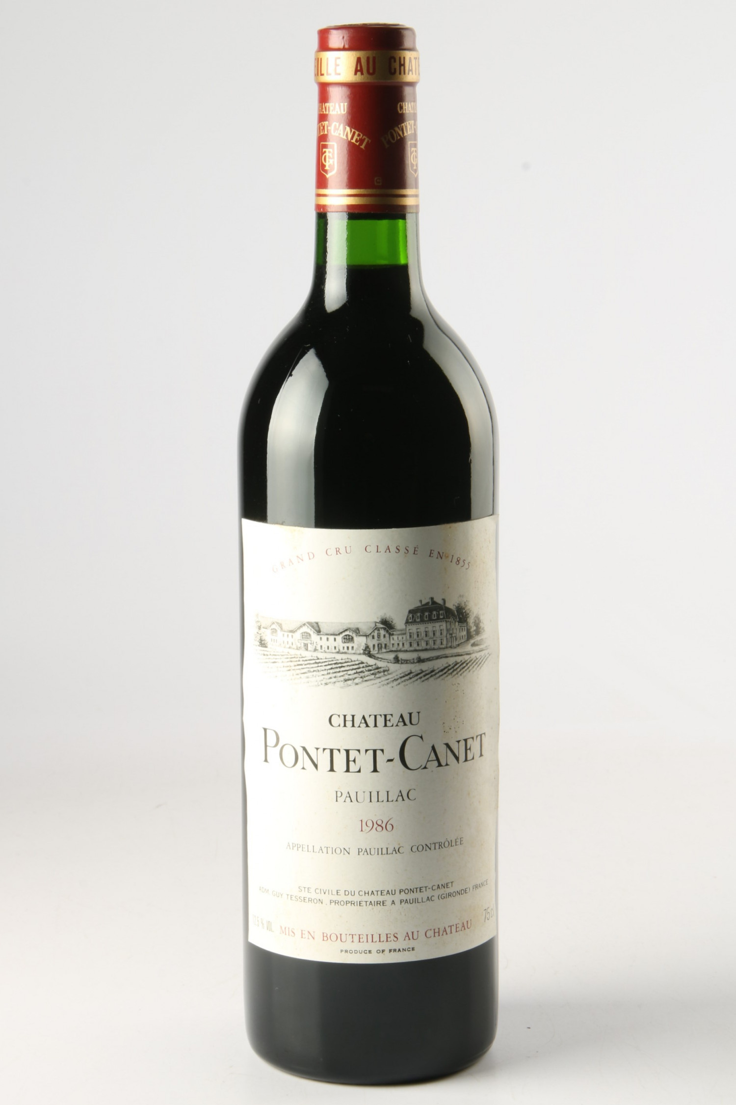 Château Pontet Canet 1986, Pauillac