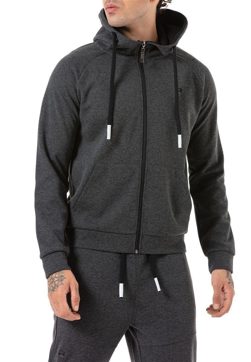 RedBridge Jogginganzug Red Bridge Herren Jogginganzug Sweat Jacke und Hose Set (Spar-Set, 2-tlg), Komfortabel