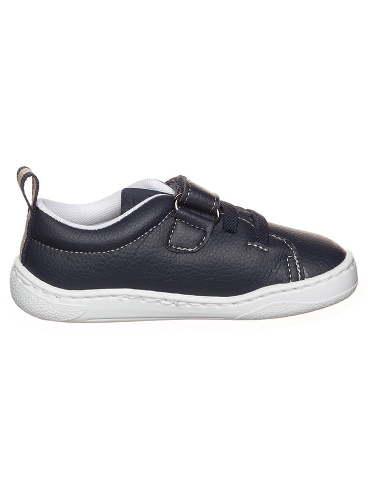 kmins Leder-Sneakers in Dunkelblau günstig kaufen