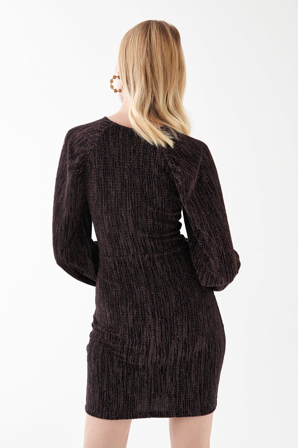 Amberlee puff sleeve dress