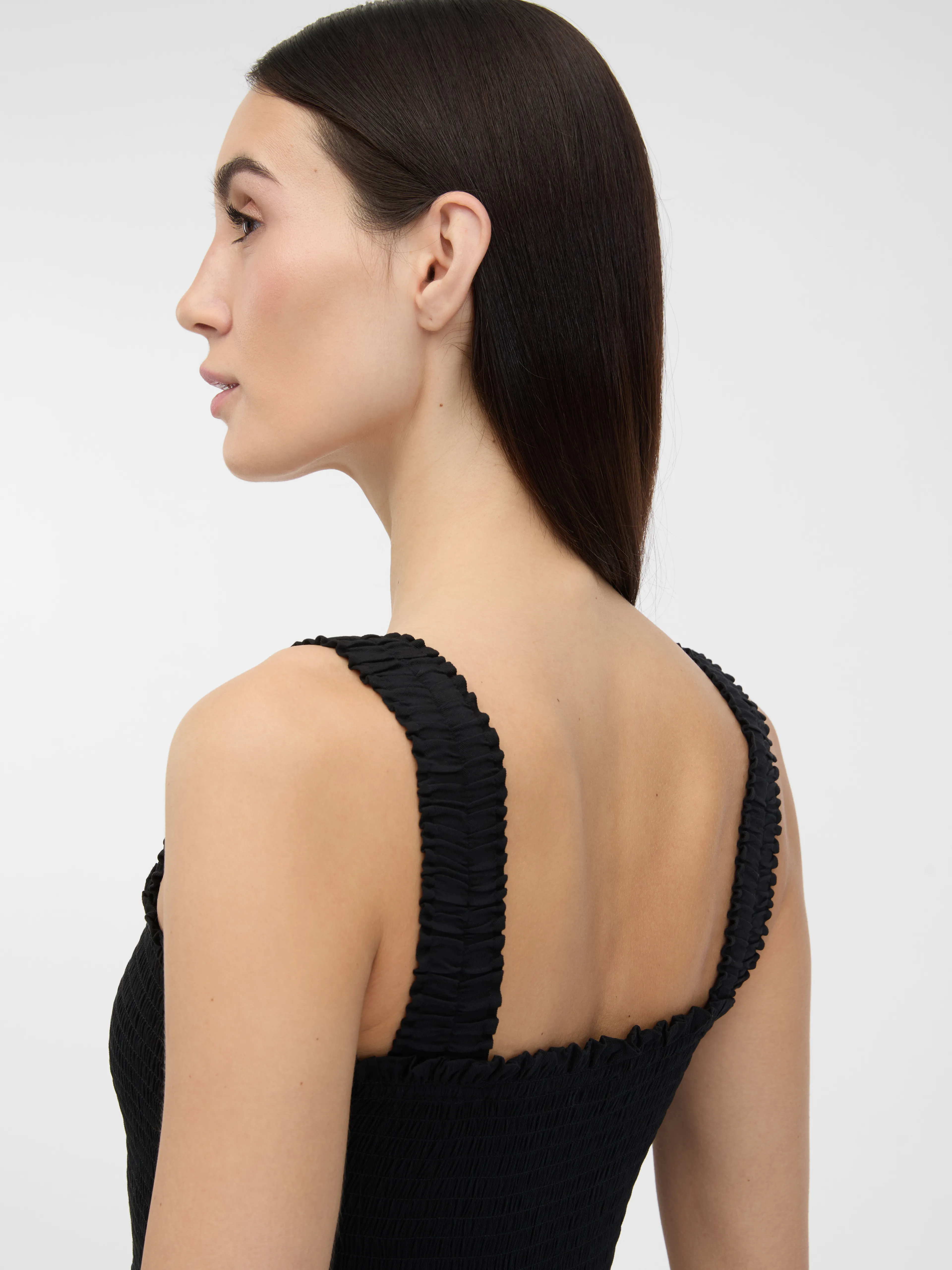 Schwarzes Damen Maxikleid ORSAY