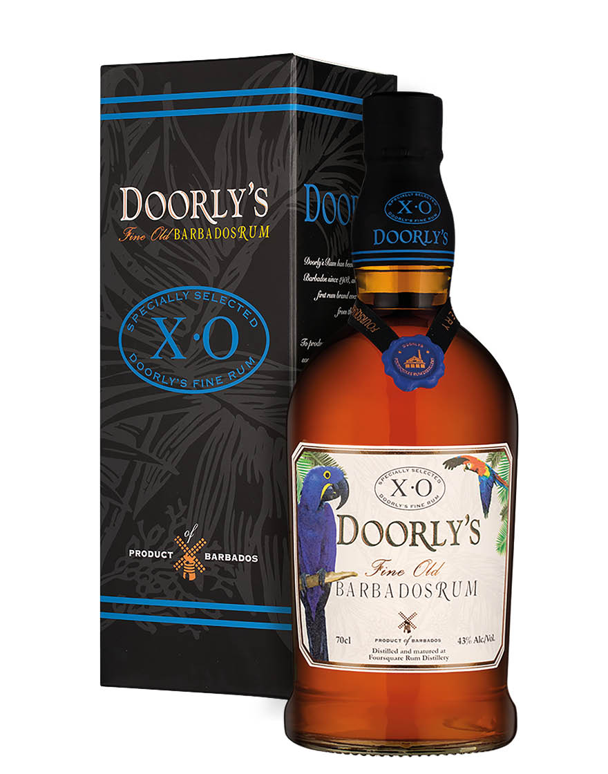 Barbados Rum XO Doorly's Foursquare 0,7 ℓ, En Étui